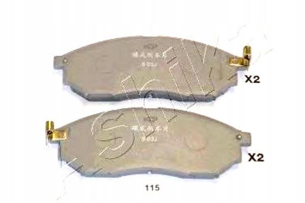 фото №1, Ashika гальмівні колодки гальмівні infiniti ex 30d 2007-