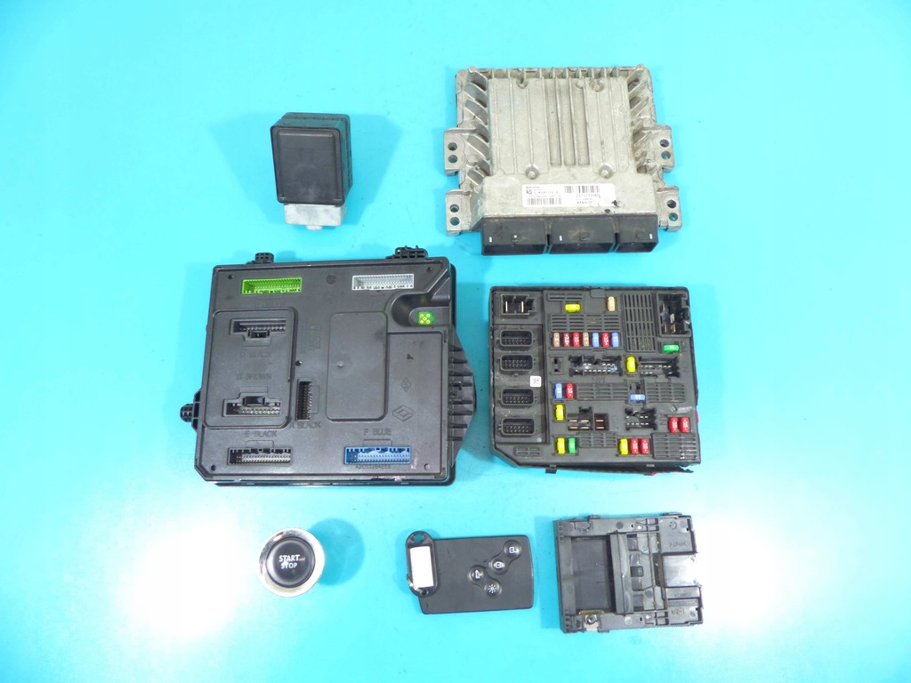 фото №1, Бортовой компьютер набор renault scenic iii 1.5 dci