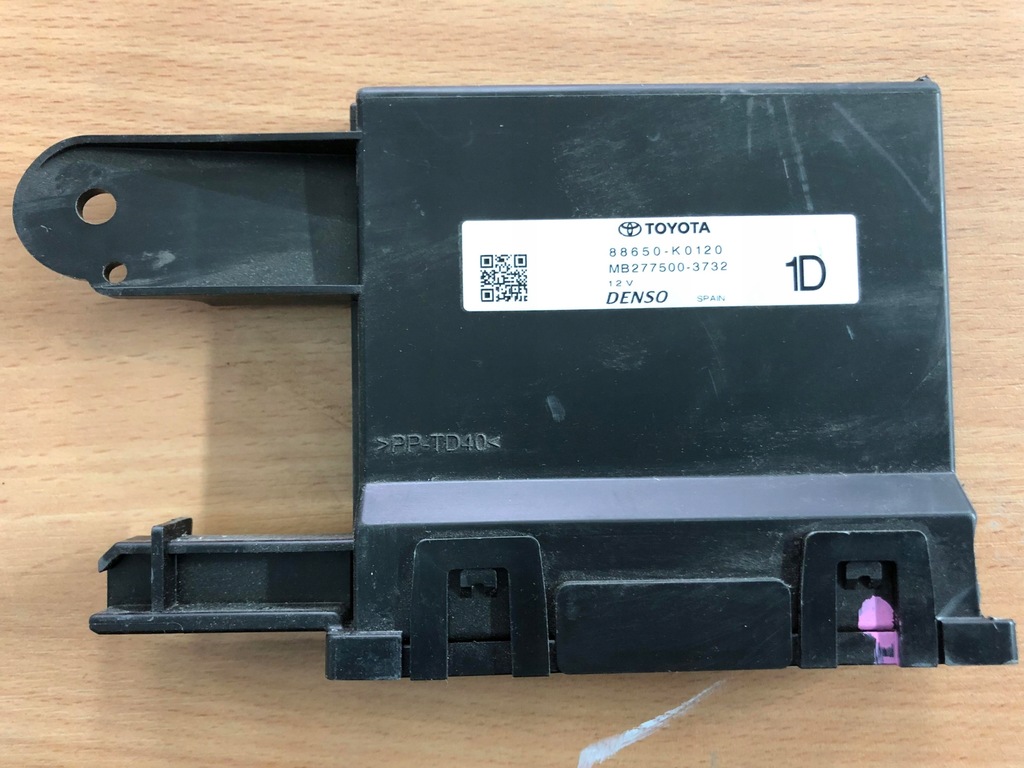 фото №1, Toyota yaris iv модуль кондиціонера 88650-k0120