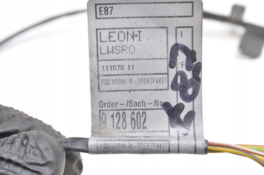 фото №6, Bmw e87 e81 lift джгут парктронік pdc перед 9128602