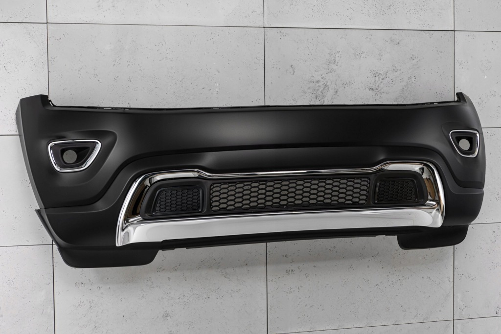 Jeep grand cherokee wk2 14-17 kompletny бампер передний + решётка радиатора 1wl27tzzac Киев