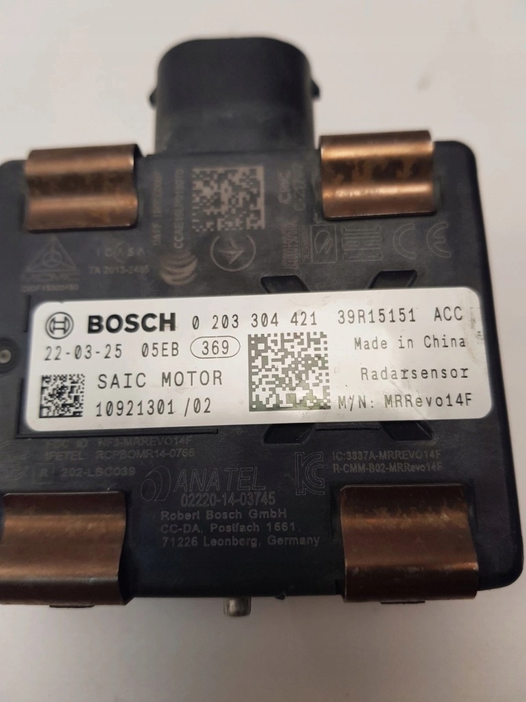 Mg zs радар distronic acc distronic 39r15151 Оригінал