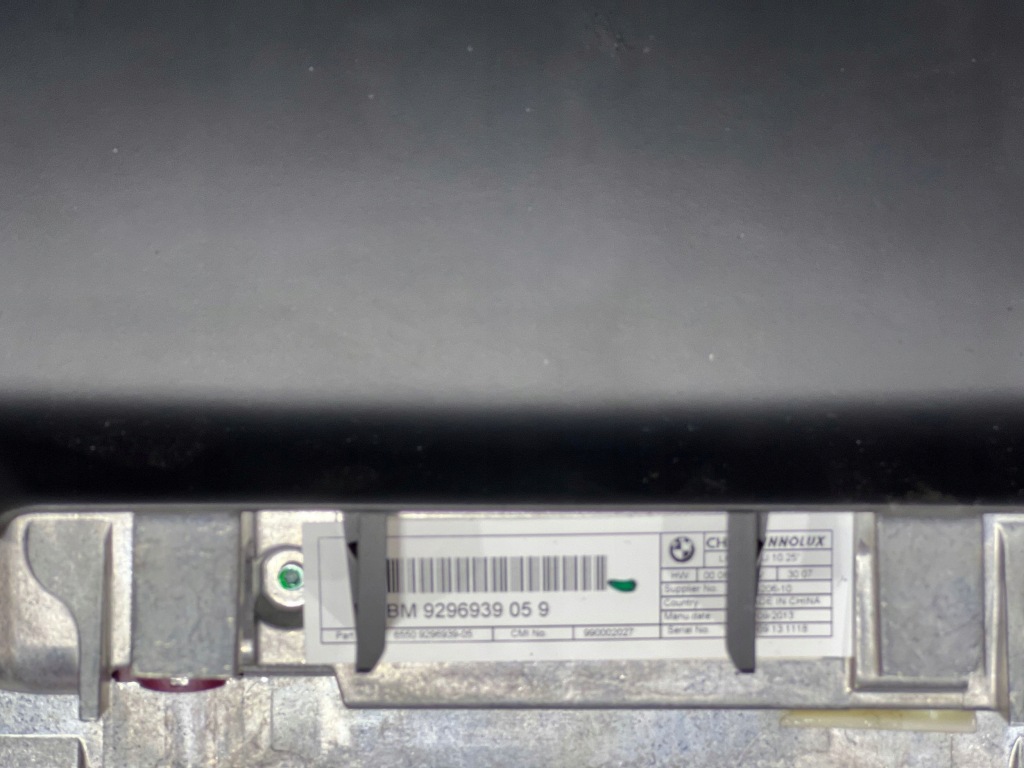 Bmw f15 f16 x5m50d x6m50d монітор екран дисплей 9296939 скло доставка Зі Шроту