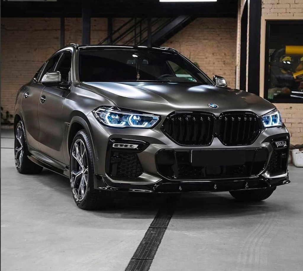 фото №5, Bmw x6 g06 mperformance накладка pod бампер перед