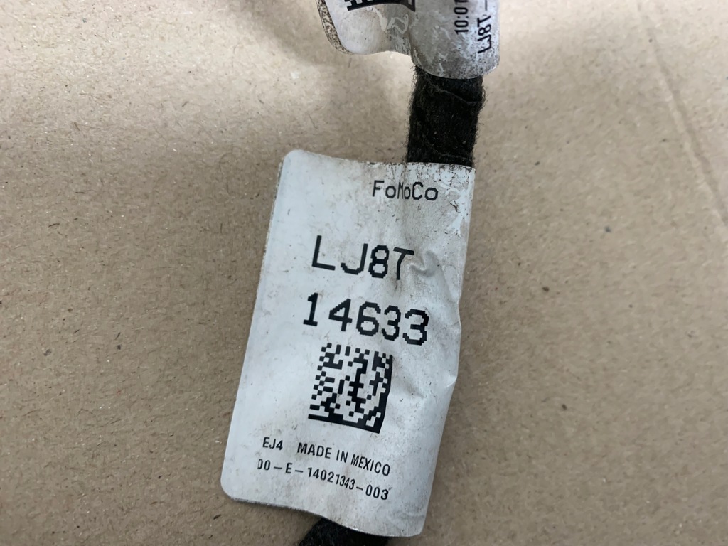 фото №14, Ford mustang mach-e rwd 75.7kwh жгут электропроводка дверь левый задняя оригинал