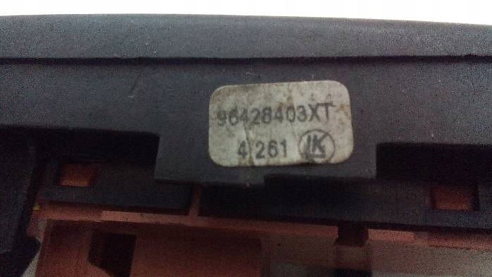 фото №7, Панель перемикачів citroen c2 96428403xt