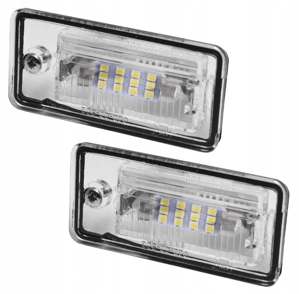 фото №16, Фонари подсветка led номерного знака audi a3 8p a4 b6 b7 a6