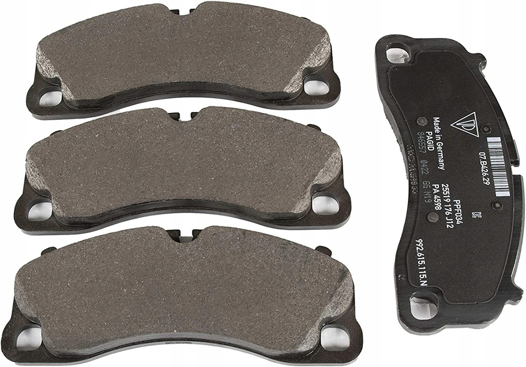 фото №1, Тормозные колодки тормозные перед porsche 911 992 оригинал