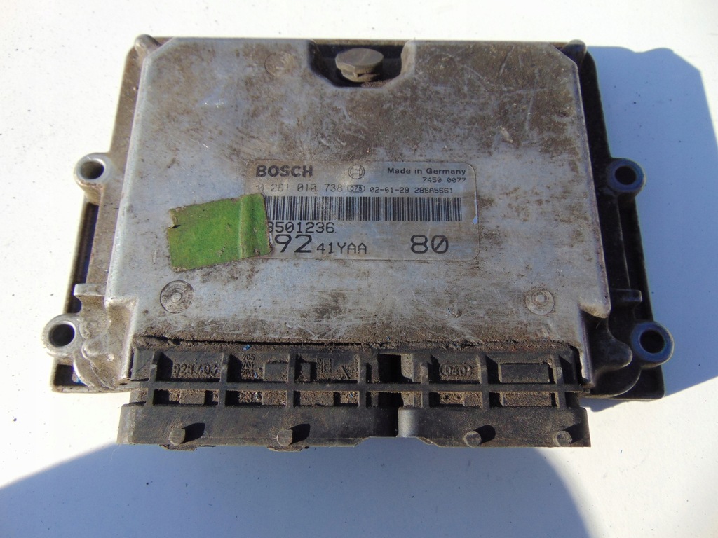 фото №1, Бортовой компьютер 0281010738 73501236 fiat stilo