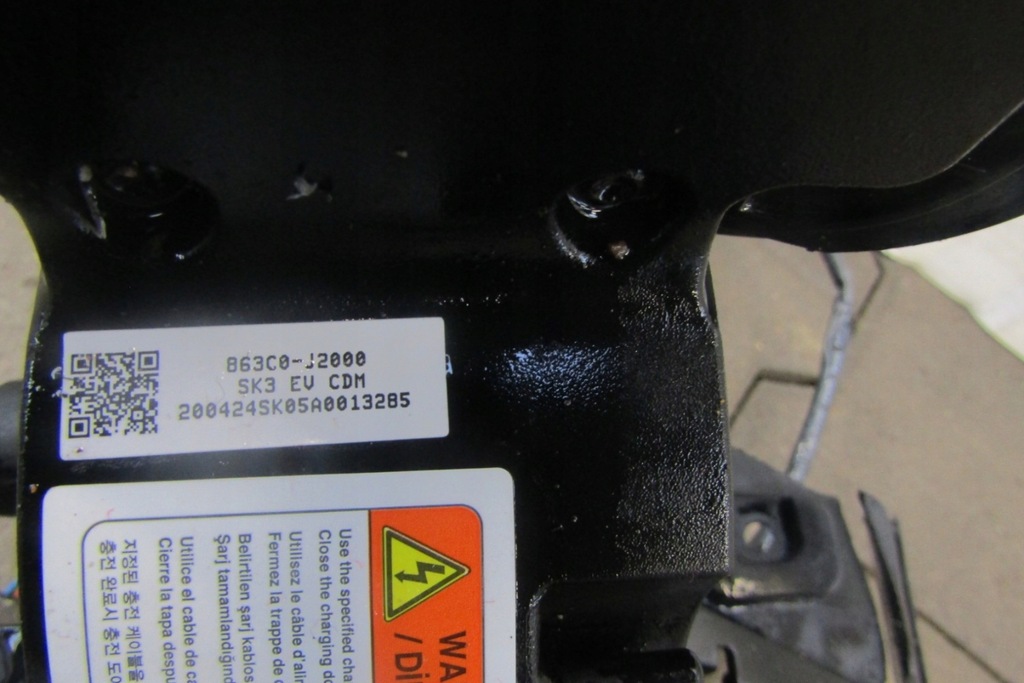 фото №10, Кришка роз'єм заряджання kia e-soul ev ii 2 19-