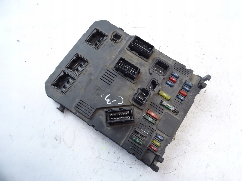 фото №1, Коробка предохранителей модуль bsi peugeot citroen