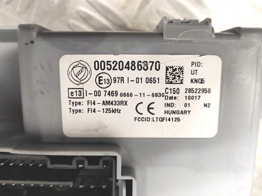 фото №9, 00520486870 модуль кузов bcm модуль bsi коробка предохранителей fiat panda iii