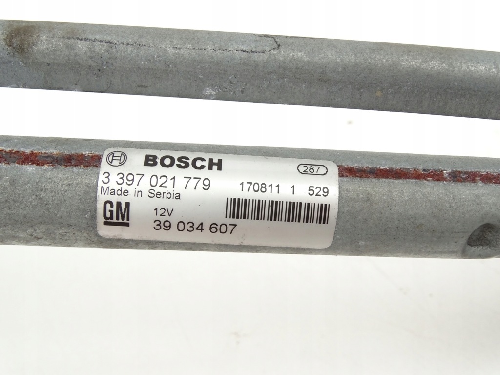 фото №9, Механізм моторчик двірник перед 1397220713 opel astra k v