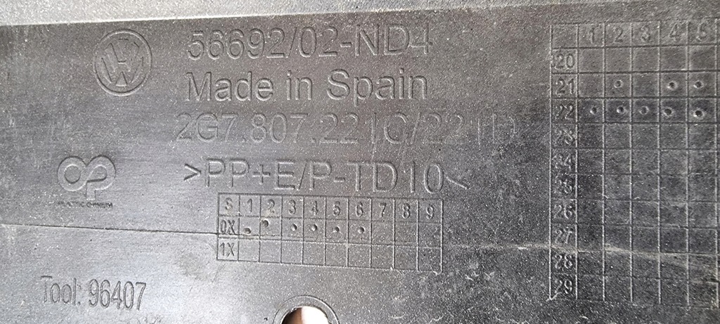 фото №12, Vw taigo 2g7 бампер перед передний 2g7807221c 2g7807221d