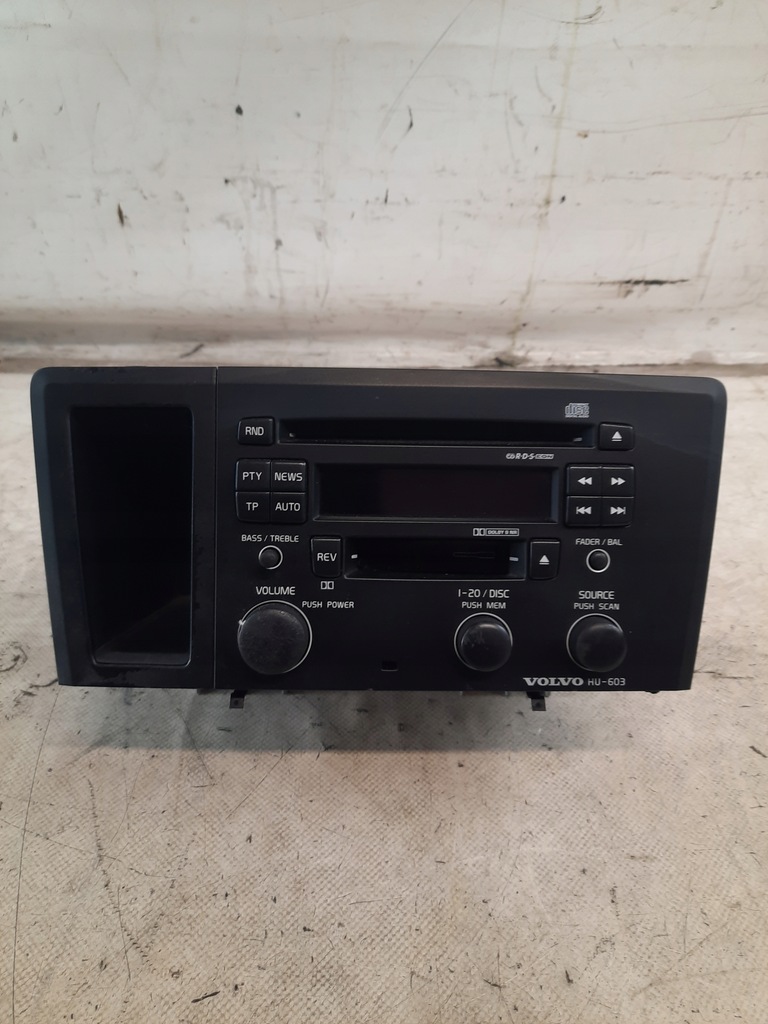 фото №1, Радіо cd volvo v70 ii 1999-2004 hu-603 8651152-1