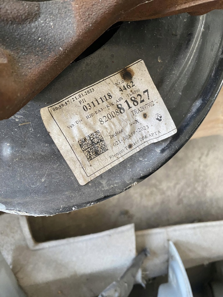 фото №5, Dacia duster ii 2023r 1.5d поворотный кулак правая перед