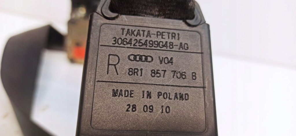 Audi q5 ремень безопасность правая  перед 8r1857706b в Украине