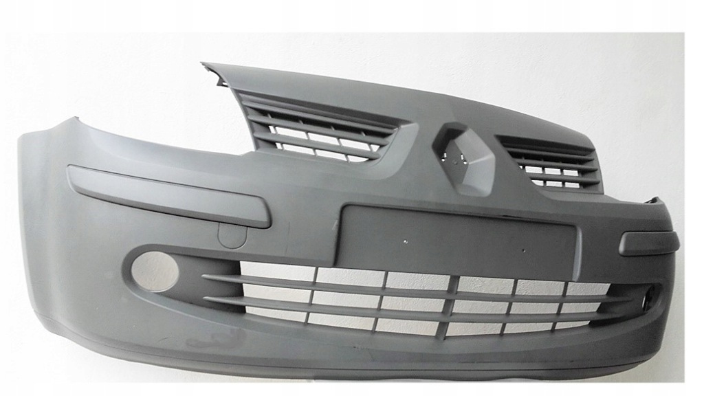 фото №1, Бампер передний renault modus '04-'07 противотуманные фары