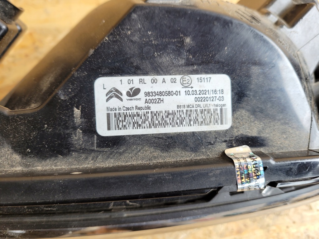 фото №4, Led передний перед левый citroen c3 iii lift