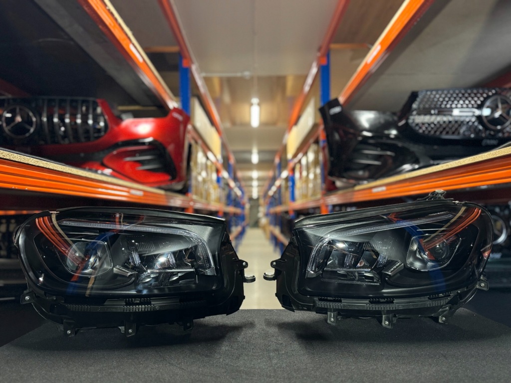 фото №2, Левая лампа передняя mercedes gls x167 19-24 przed lift full led performance