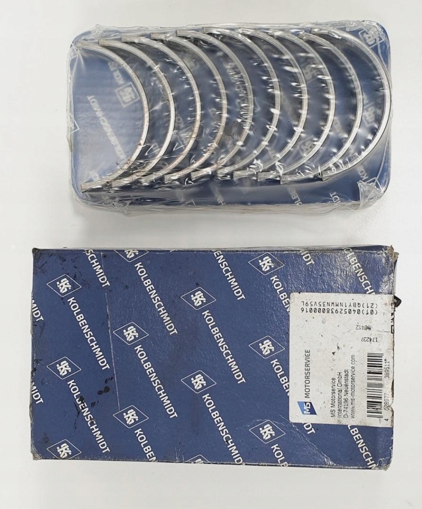 фото №1, Вкладыши вала audi a3 8p 1.4 tfsi 77534600