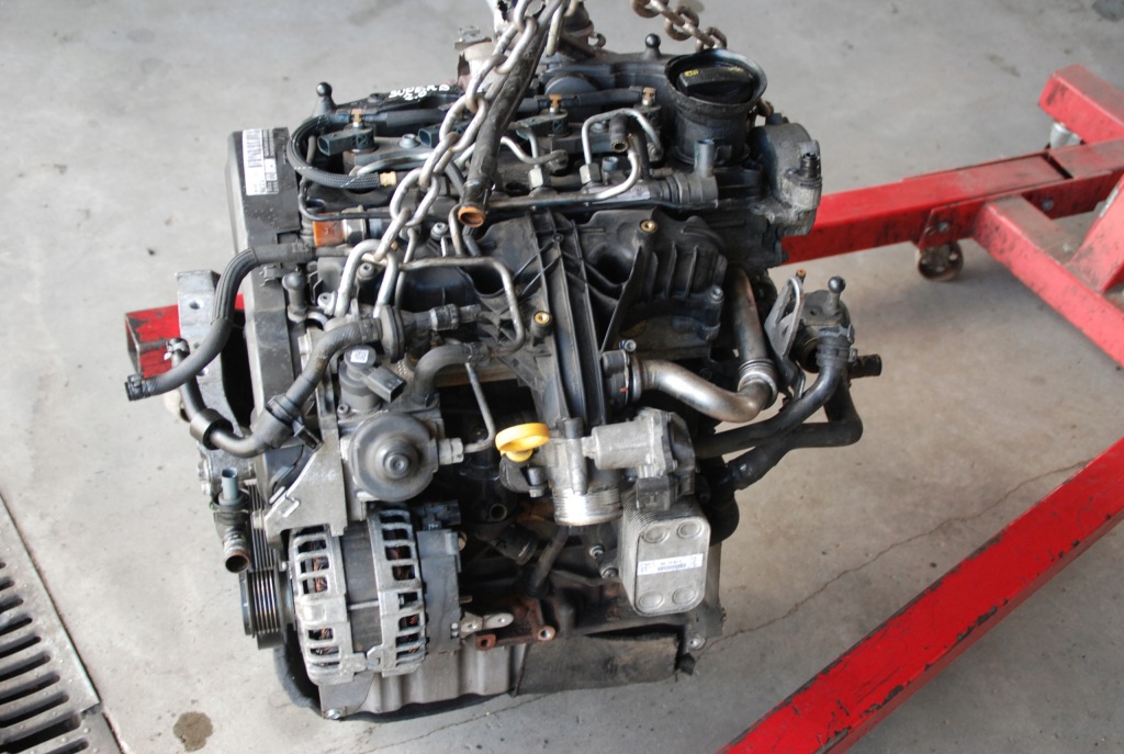 фото №7, Skoda superb ii 2.0 tdi двигатель kompletny дизель cff 2.0 tdi