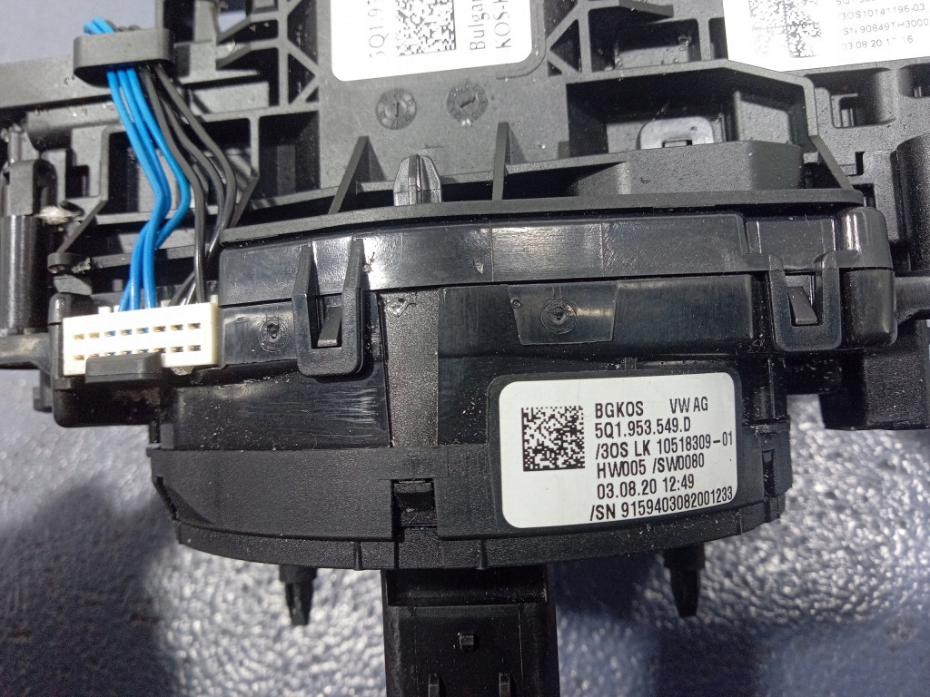 фото №6, Skoda octavia iv перемикач комбінований перемикачі стрічка 5q1953507eh