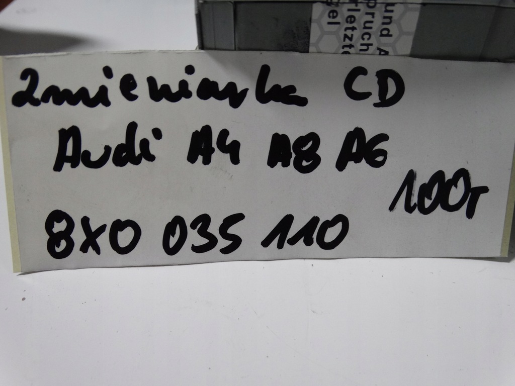 фото №5, Idealna kpl. чейнджер cd audi a4 a8 a6 1