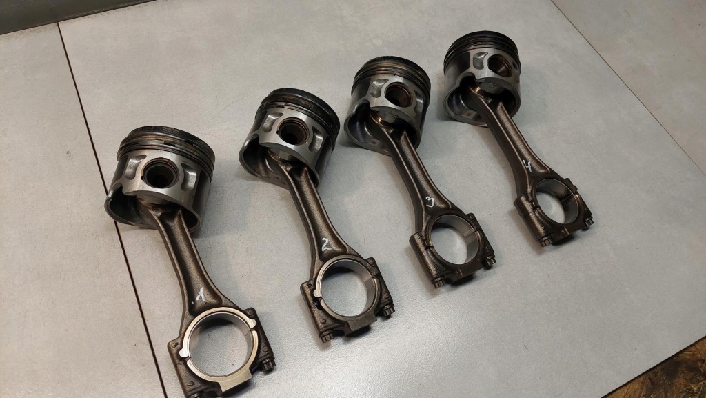 фото №9, Поршень шатун audi a4 b5 lift 1.9 tdi