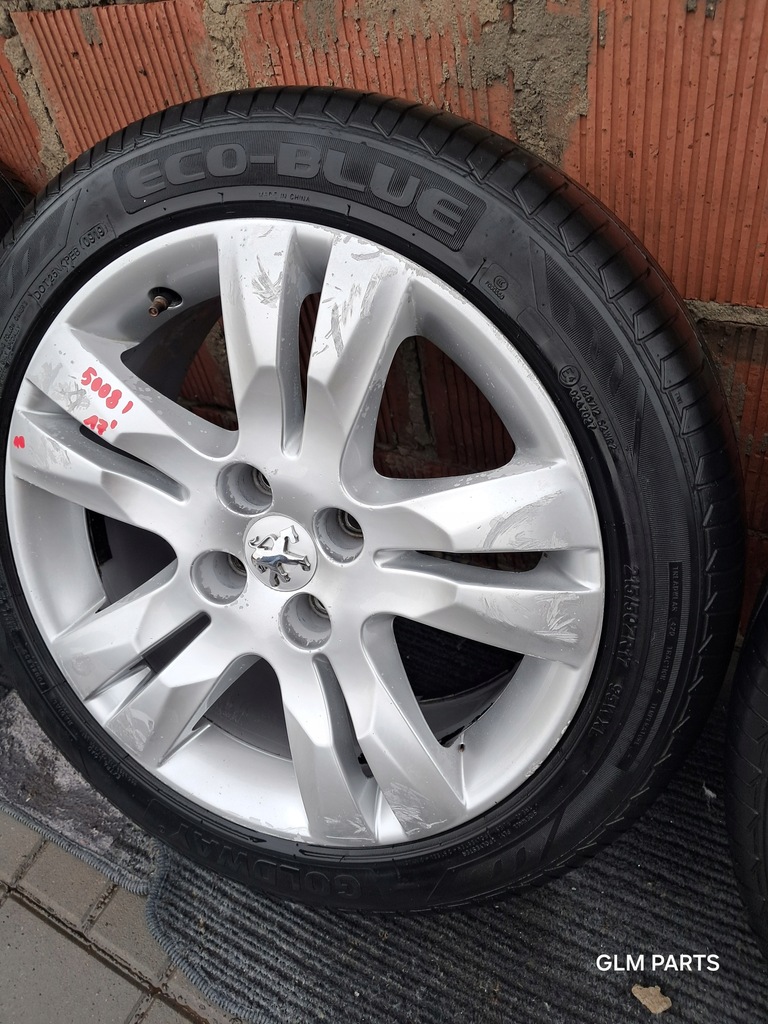 фото №10, Peugeot 5008 диски aluminiowe 17" 4x108 et29 7j 9685737280 lato 215/50r17