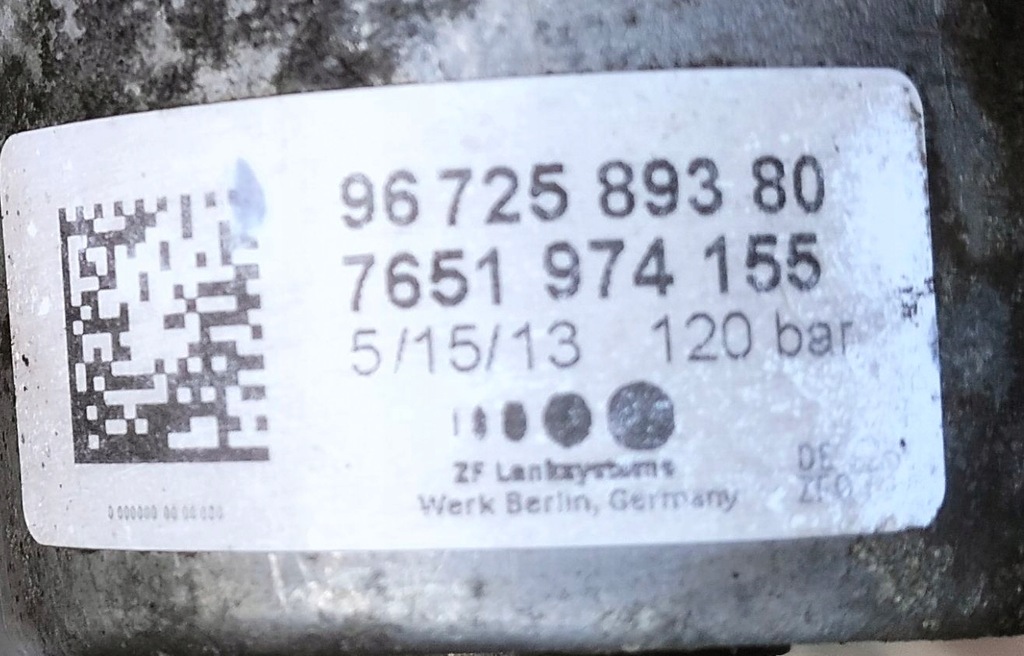 фото №8, Насос усилителя citroen c5 iii x7 3.0 hdi 9672589380