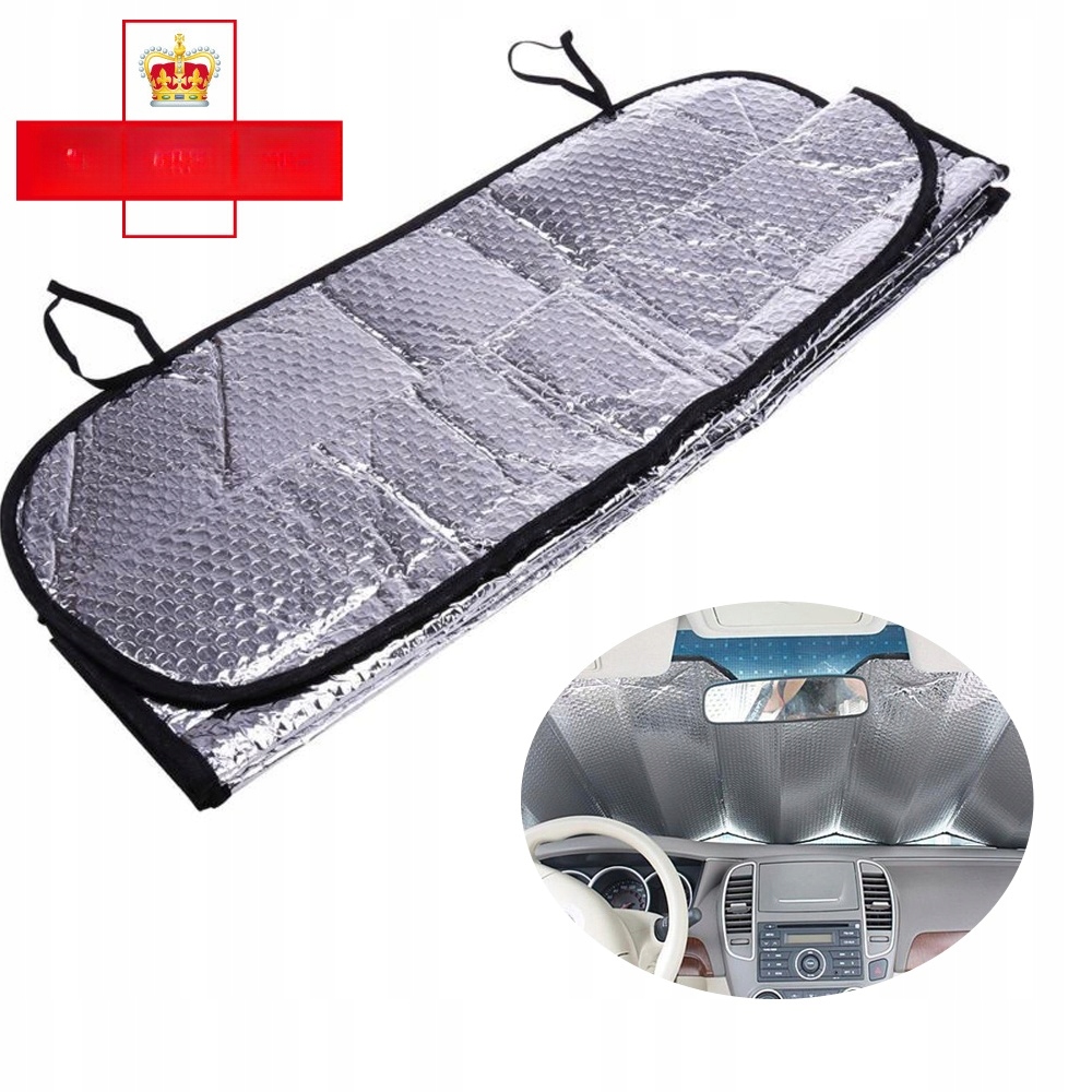 фото №7, Складная защита солнцезащитная na передняя стекло автомобильная отражающая пленка алюминиевая