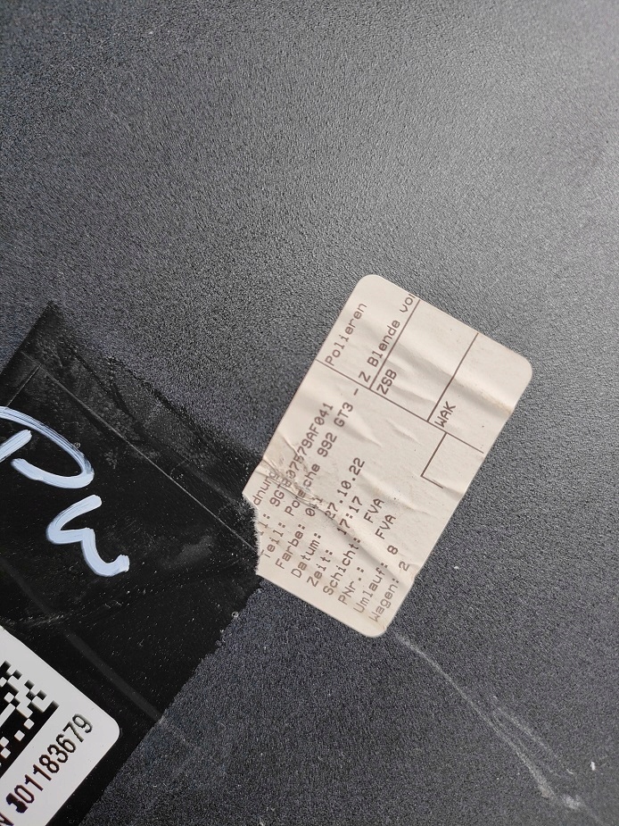 фото №9, Бампер перед porsche 911 992 gt3 9gt807579a 21^