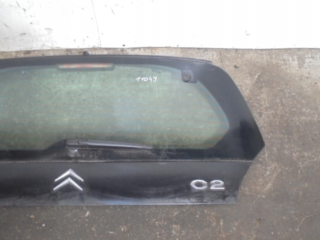 фото №10, Citroen c2 05-08 крышка багажника крышка багажника стекло 3d