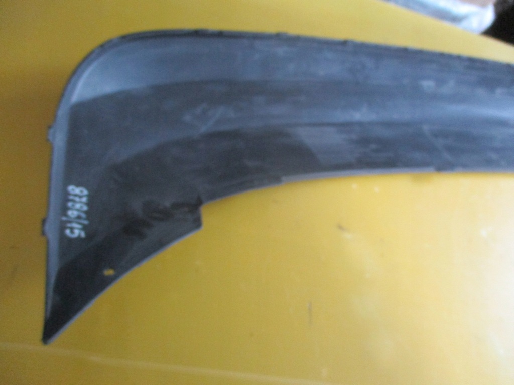 фото №9, 8786/15 спойлер накладка бампер задняя skoda rapid 5jh807521