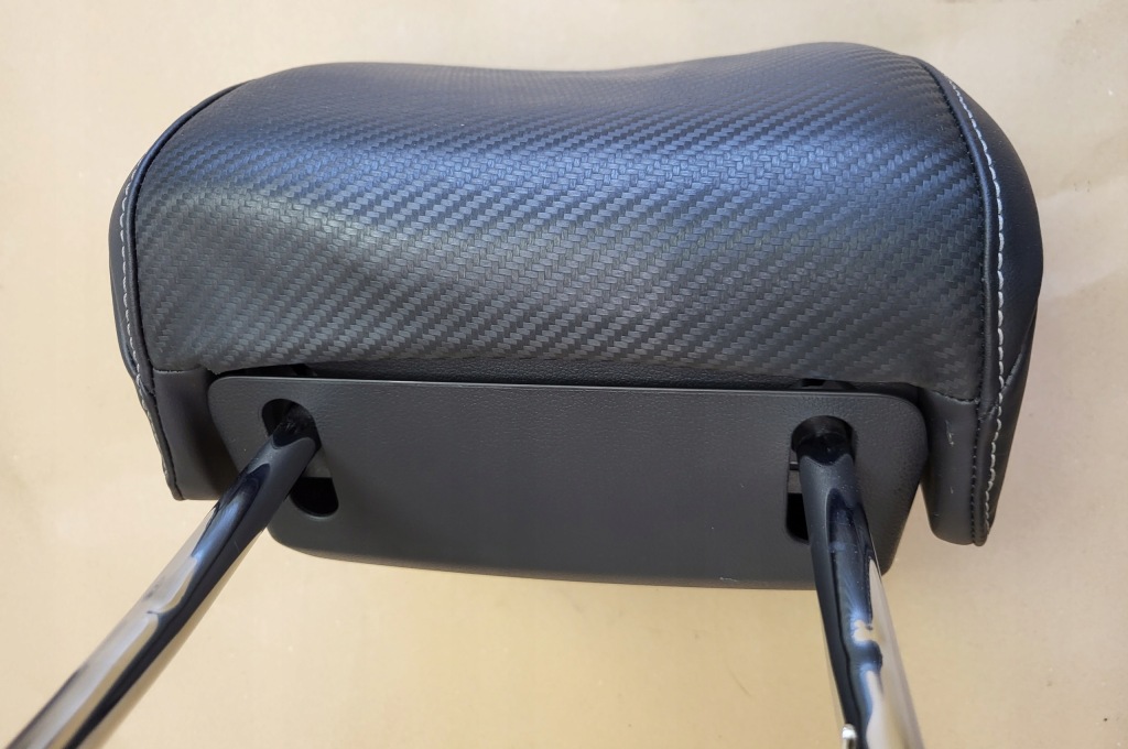 фото №9, Подголовник сиденье правый левый перед vw passat b8 3g rline кожа карбон оригинальный номер