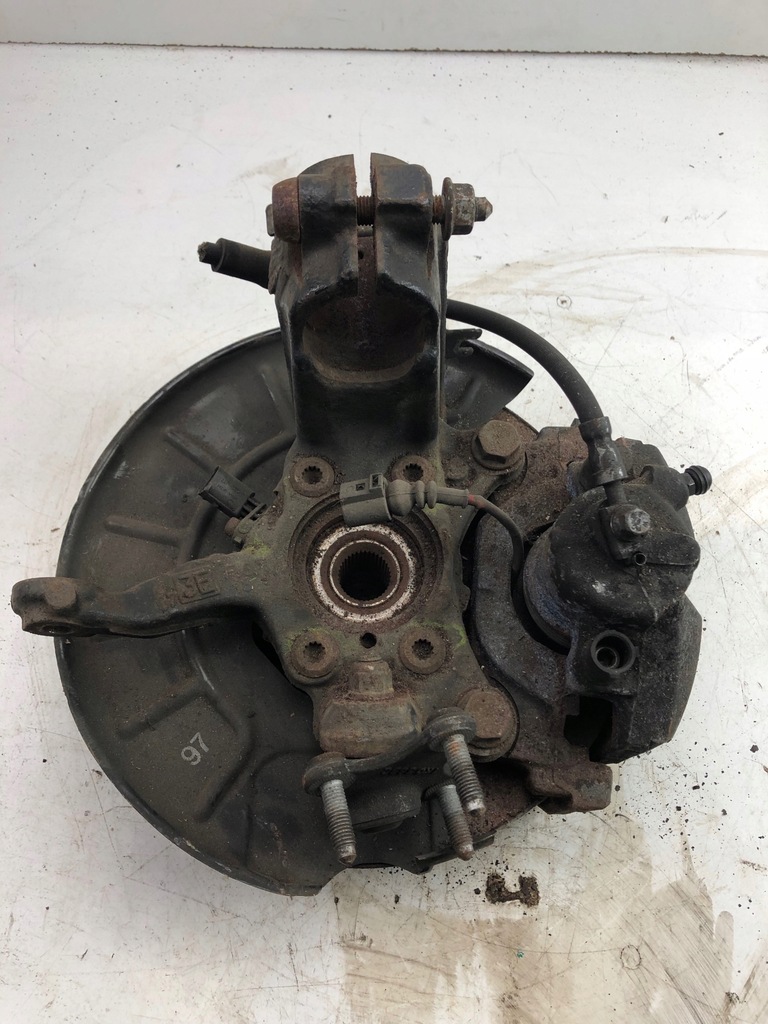 фото №13, Vw golf v поворотный кулак левый перед 1k0