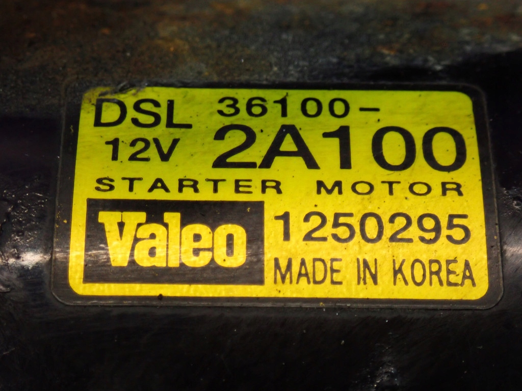 фото №7, Kia ceed i 07-10 1.6 crdi стартер 36100-2a100 8 зубів