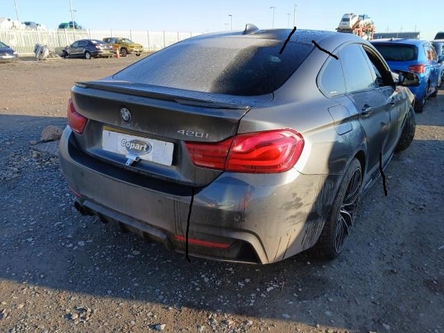 фото №1, Четверть правая правый задняя задняя крыло bmw f36 gran coupe b39