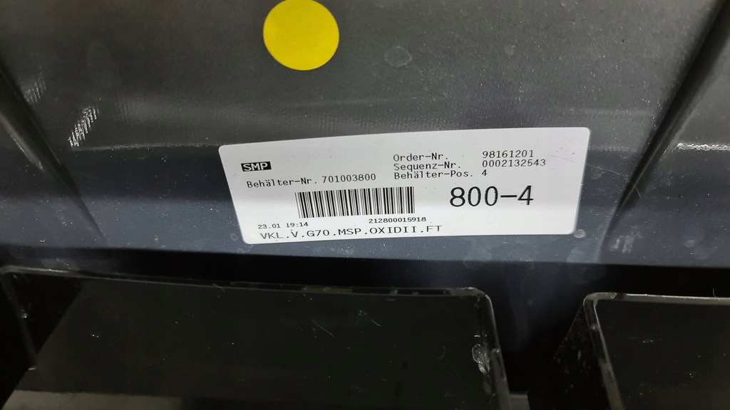 фото №13, Бампер перед передний bmw 7 i7 g70 m pak oxidgrau