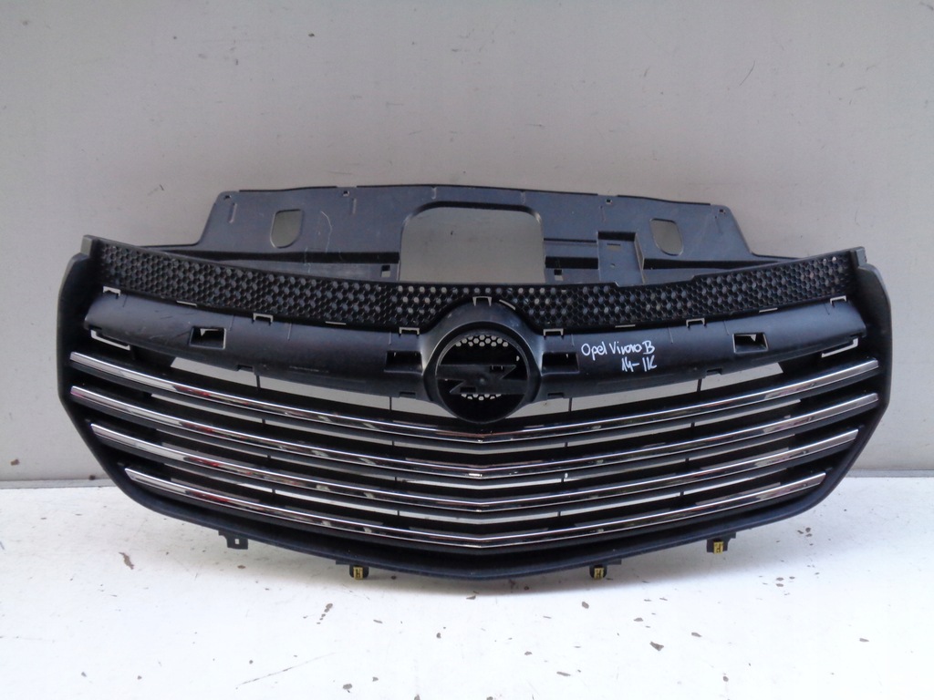 фото №1, Решётка радиатора решётка радиатора opel vivaro b 14-