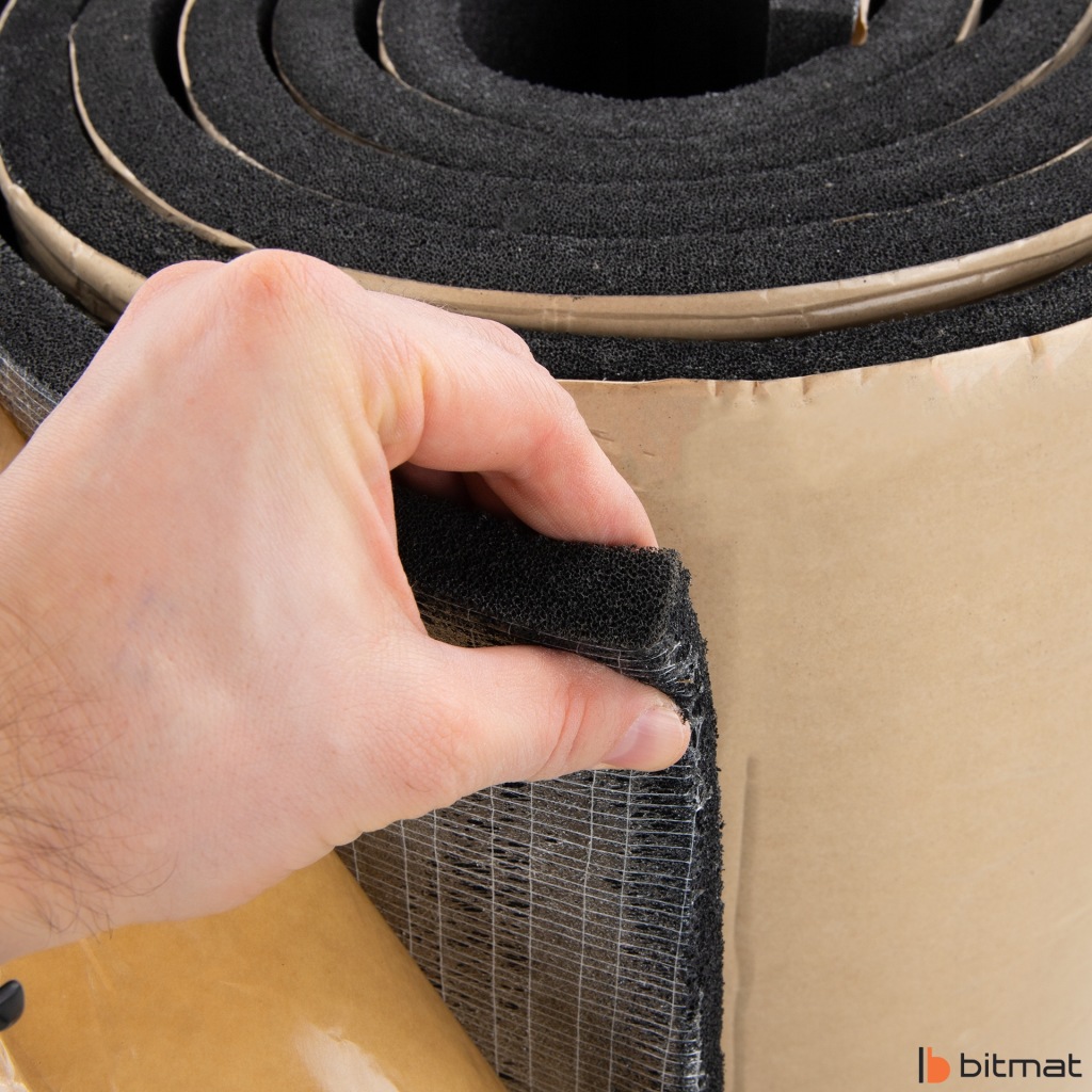 Мат ізоляційна ognioodporna bitmat 20mm шумоізоляційна samoprzylepna двигуна Ціна