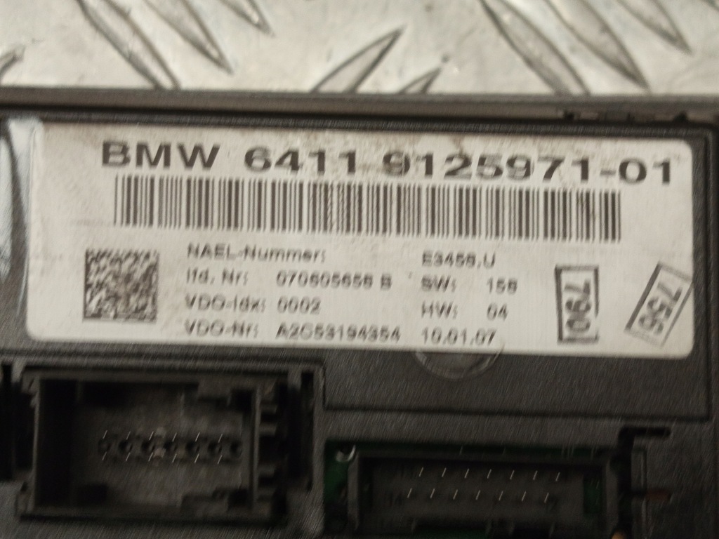 фото №13, Bmw e92 e93 панель переключатель обдув кондиционера 9125971