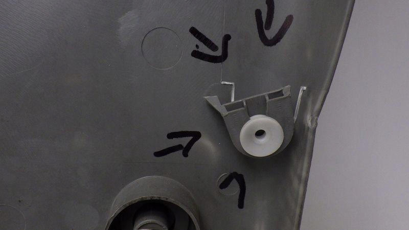 фото №7, Обивка дверь левый перед trafic ii vivaro a 7700313074