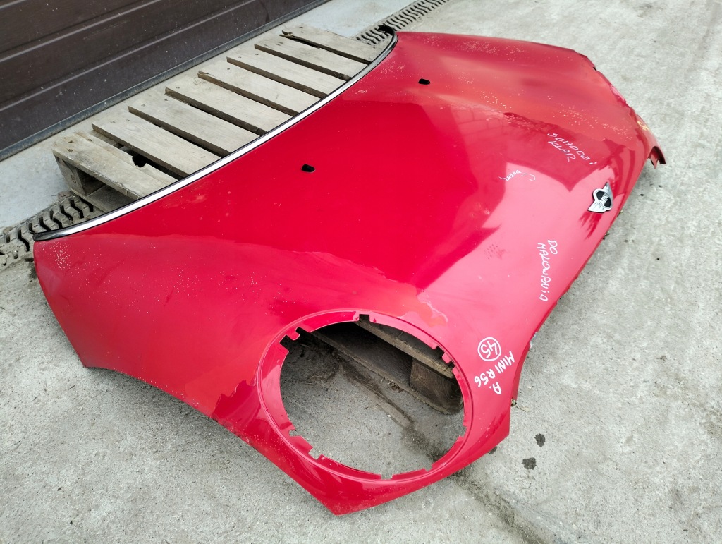 Капот mini cooper r56 2006-2010 оригинал 851/3 chili red бензин в Украине