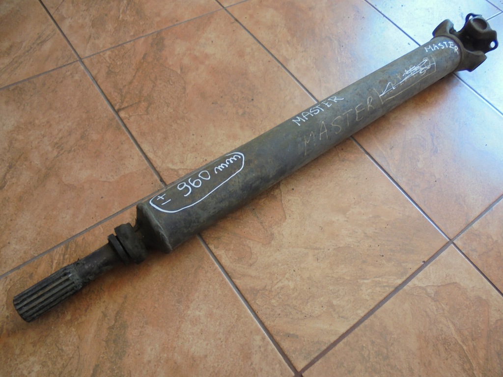 фото №1, Wał привідний renault master b90 turbo +/-960mm