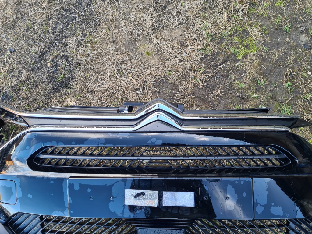 Бампер citroen c3 3 спойлер решётка средняя молдинг хром абсорбер с Разборки