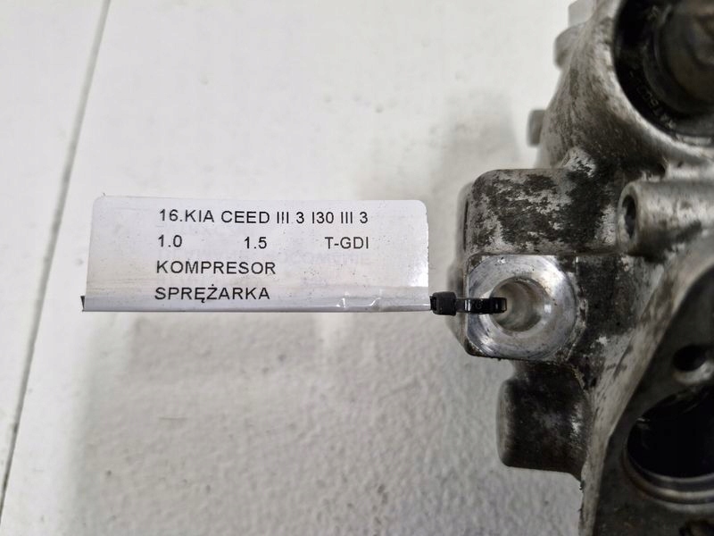 фото №9, Kia ceed iii 3 i30 iii 1.0 1.5 t-gdi компресор кондиціонера 97701j7000