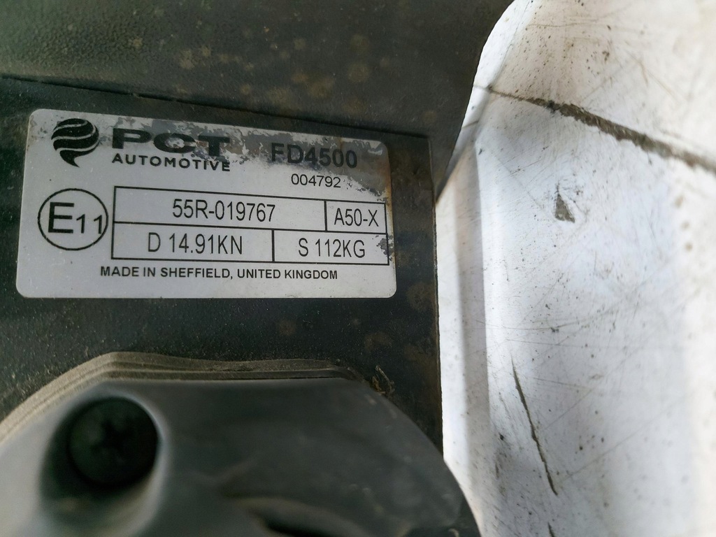 фото №5, Ford transit custom mk8 hak буксировочный 55r-019767