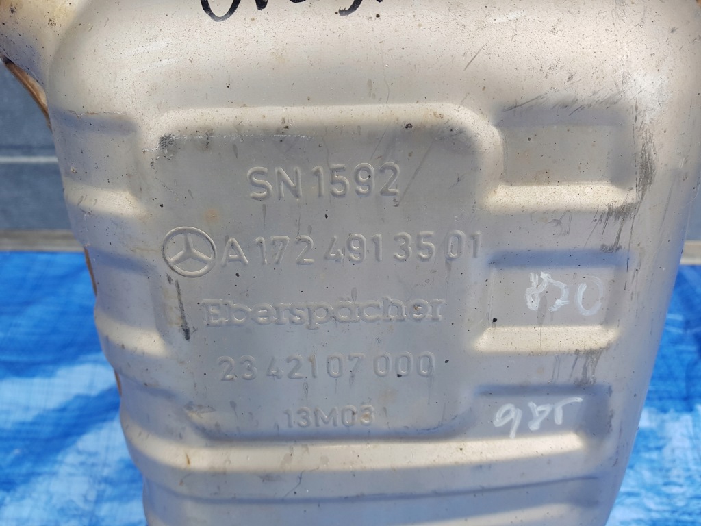 фото №11, Гасник вихлоп глушники правий лівий комплект mercedes slk slc r172 w172